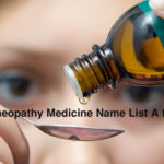 হোমিওপ্যাথি ঔষধের নামের তালিকা Homeopathy Medicine Name List A to Z